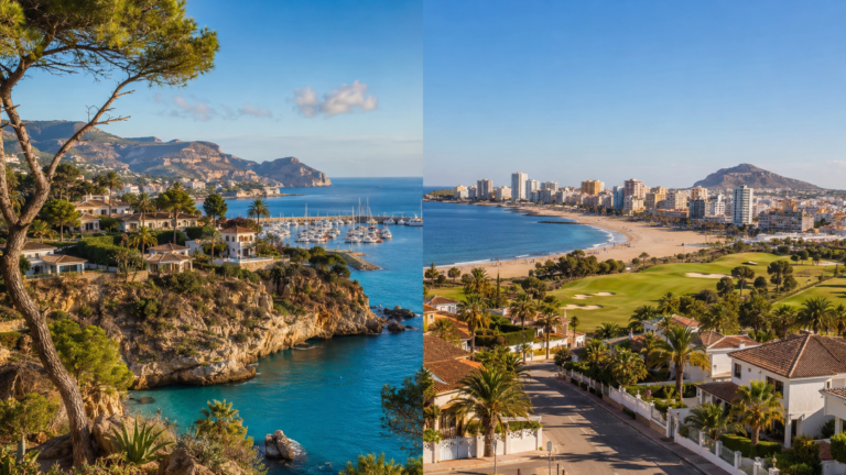 Costa Blanca North and South property lifestyle comparison