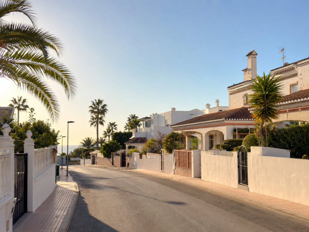 Cabo Roig coastal villas in Costa Blanca Spain