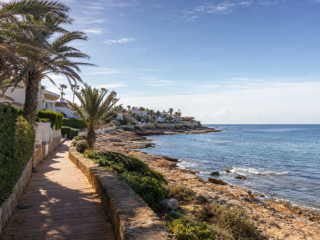 Cabo Roig coastal lifestyle and sea views in Costa Blanca