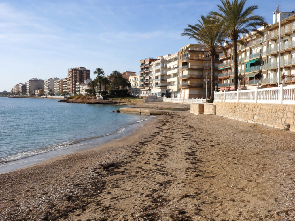 Coastal towns and areas near Alicante in Costa Blanca Spain